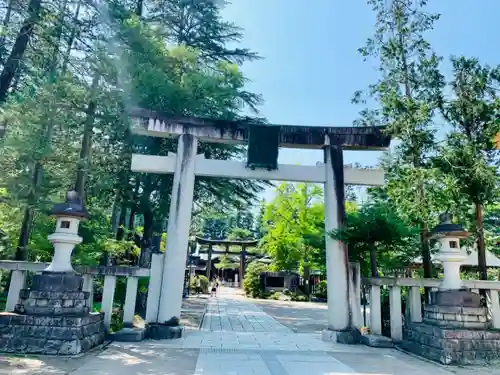 上杉神社の鳥居