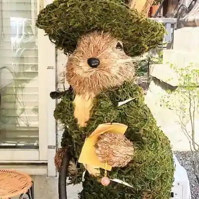 彌彦神社　(伊夜日子神社)の像