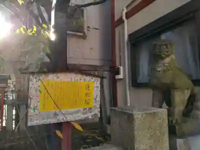 吉原神社の狛犬