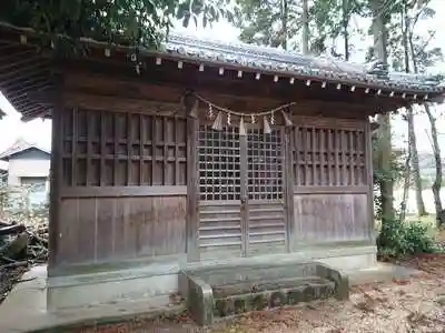 鳥取神社の本殿