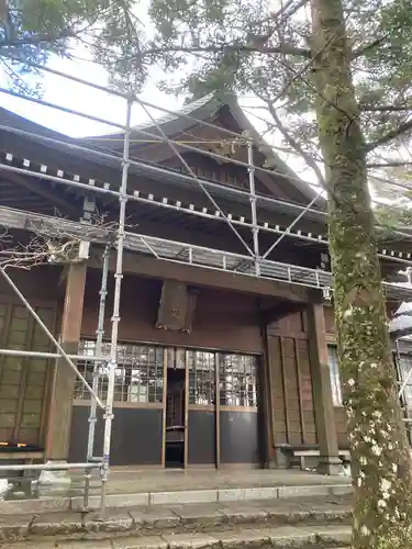 石鎚神社　土小屋遥拝殿の本殿・本堂
