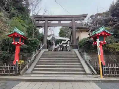 江島神社の鳥居