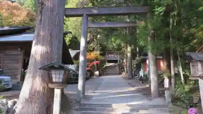 仁科神明宮の鳥居