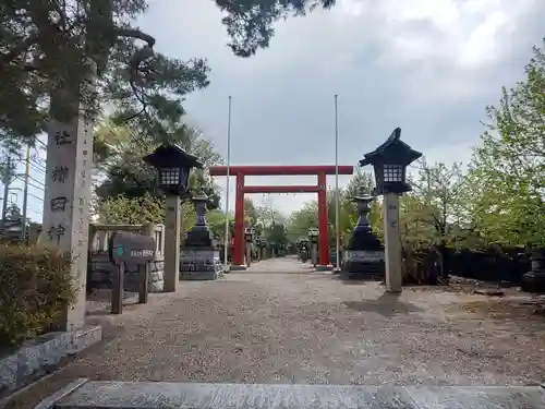 櫛田神社の鳥居