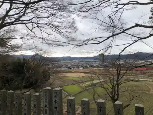 桑田神社の景色