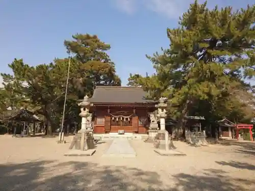 榎前八劔神社の本殿