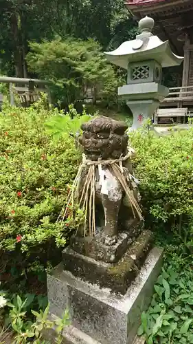 黒川神社の狛犬