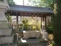 神明神社の手水舎
