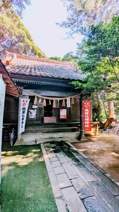 高津比咩神社の本殿・本堂