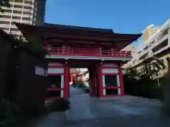 成子天神社の山門