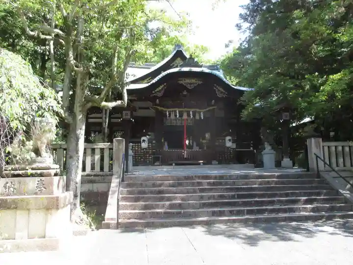 岡崎神社の本殿・本堂
