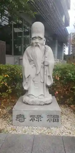 成子天神社の像