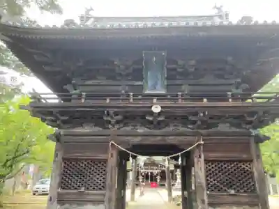 大宮八幡宮の山門・神門