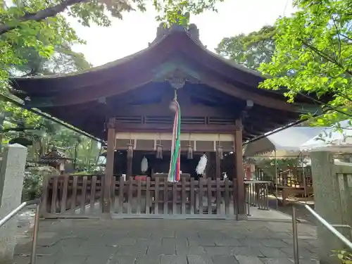 漢國神社の本殿