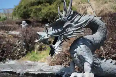 東林寺の手水舎