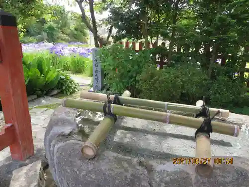 大鏑矢神社の手水