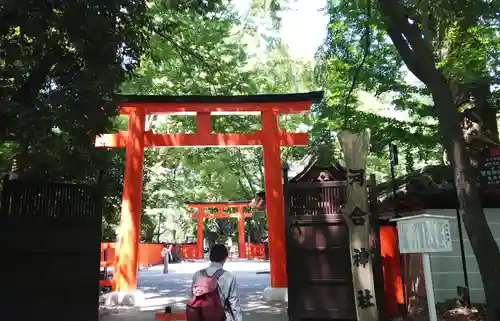 河合神社（鴨川合坐小社宅神社）の鳥居