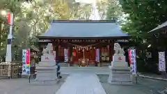 新田神社の本殿