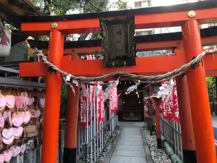 露天神社(お初天神)の鳥居