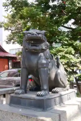 三吉神社の狛犬