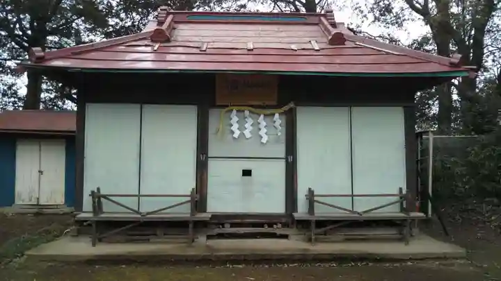 雷水神社の本殿・本堂