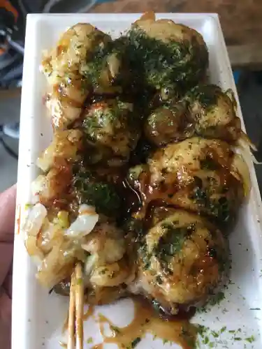 世直神社の食事