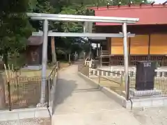 皇武神社の鳥居