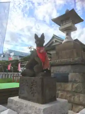 東京羽田 穴守稲荷神社の狛犬