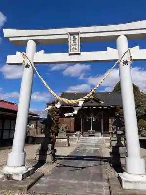 三箇神社の鳥居