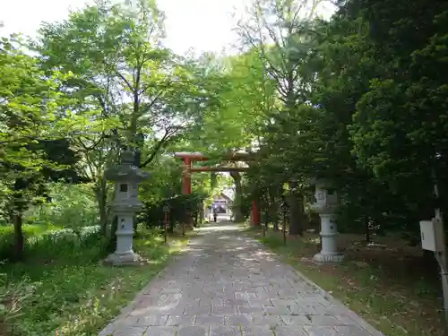 永山神社の鳥居