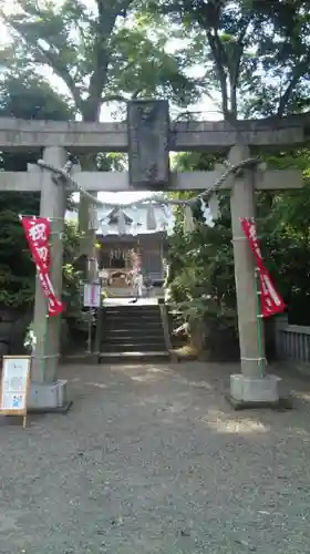 青渭神社の鳥居