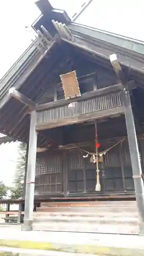 芽生神社の本殿