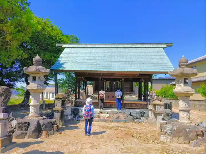 神明社(石作神社)の本殿・本堂