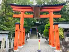 敢國神社の鳥居