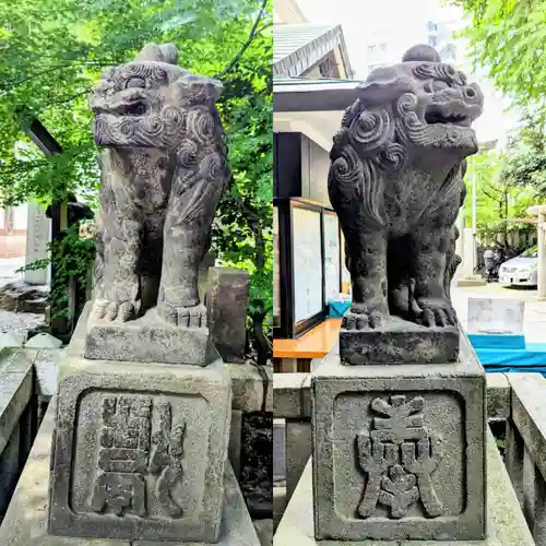 小野照崎神社の狛犬