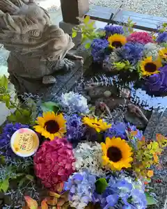 滑川神社 - 仕事と子どもの守り神の手水舎(2024年07月05日(金) 15時50分45秒投稿)