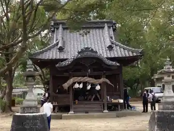 清水八幡神社の本殿・本堂