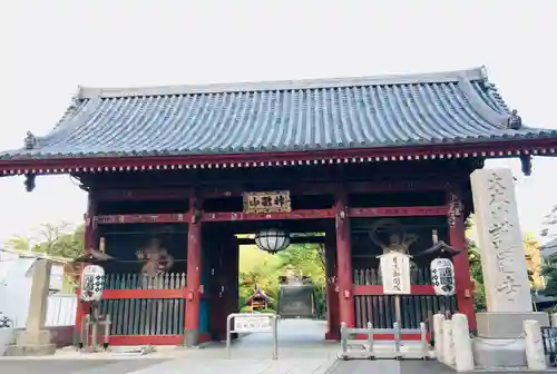 護国寺の山門・神門