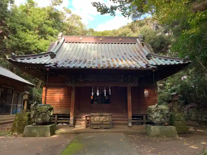 渡海神社の本殿・本堂