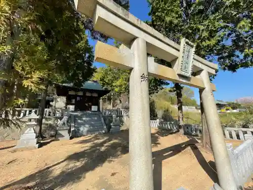 若宮神社の鳥居