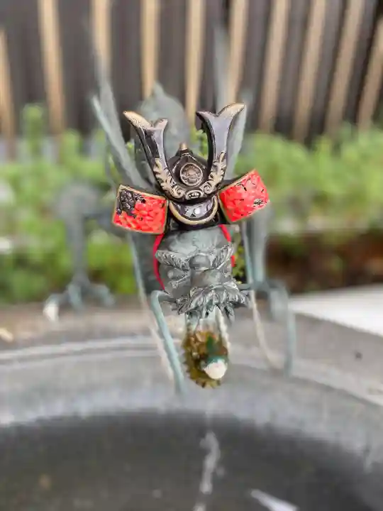 駒込妙義神社の手水舎