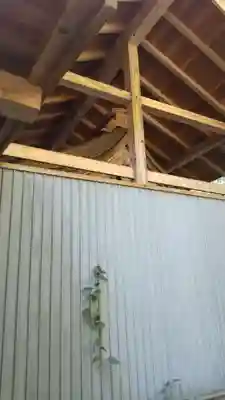 越方神社の本殿・本堂