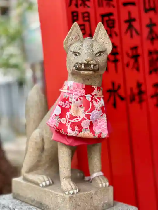 安倍晴明神社(阿倍王子神社境外末社)の狛犬