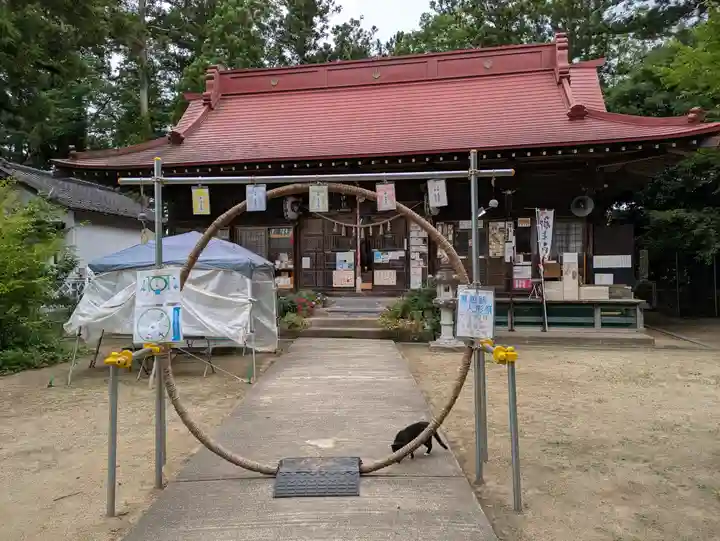 岡部春日神社~👹鬼門よけの🌺花咲く🌺やしろ~(福島県)