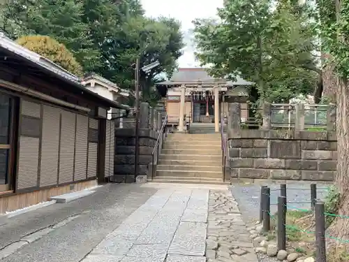 上田端八幡神社の鳥居