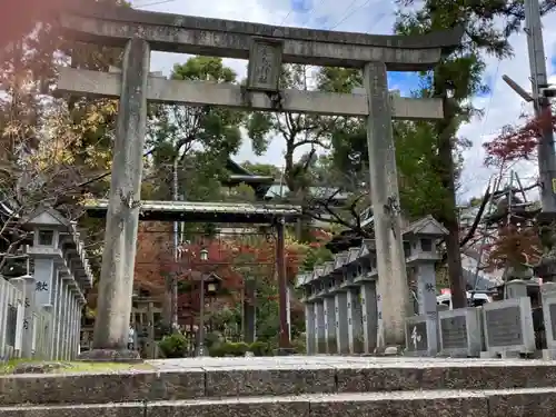 針綱神社の鳥居