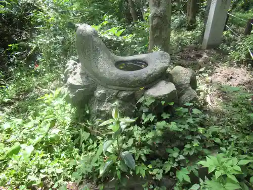 志賀町護国神社の手水舎