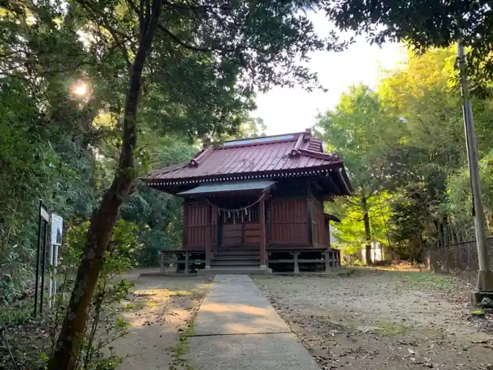 日吉神社の本殿・本堂