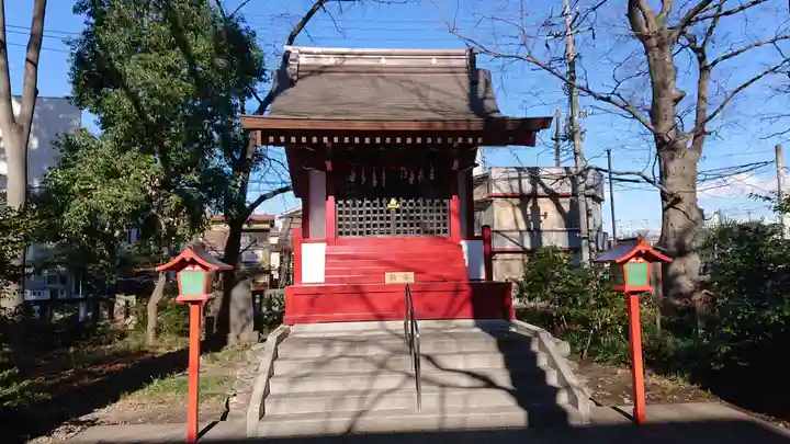 柞祖霊社の本殿・本堂