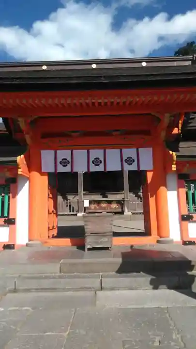 高良大社の本殿・本堂